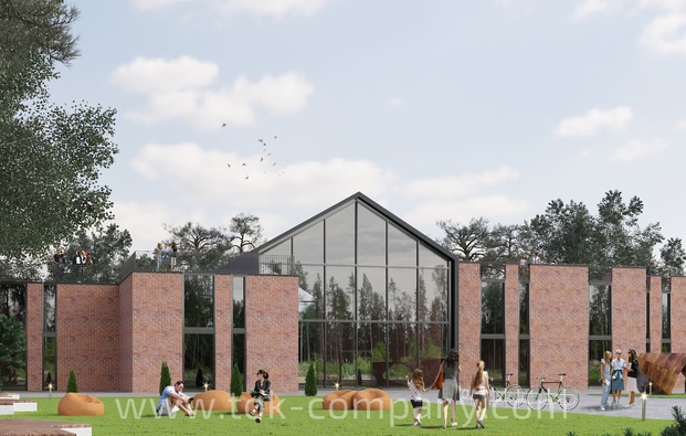 Conceptual solution of the children's research center, Nizhny Novgorod Region