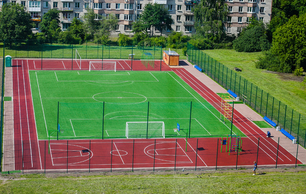 Sports ground,  Pushkin